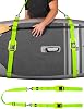 Gradient Fitness SUP & Kayak Carry Strap Hands-Free Paddle Board, Surfboard & Kayak Carrier with Padded Shoulder Sling