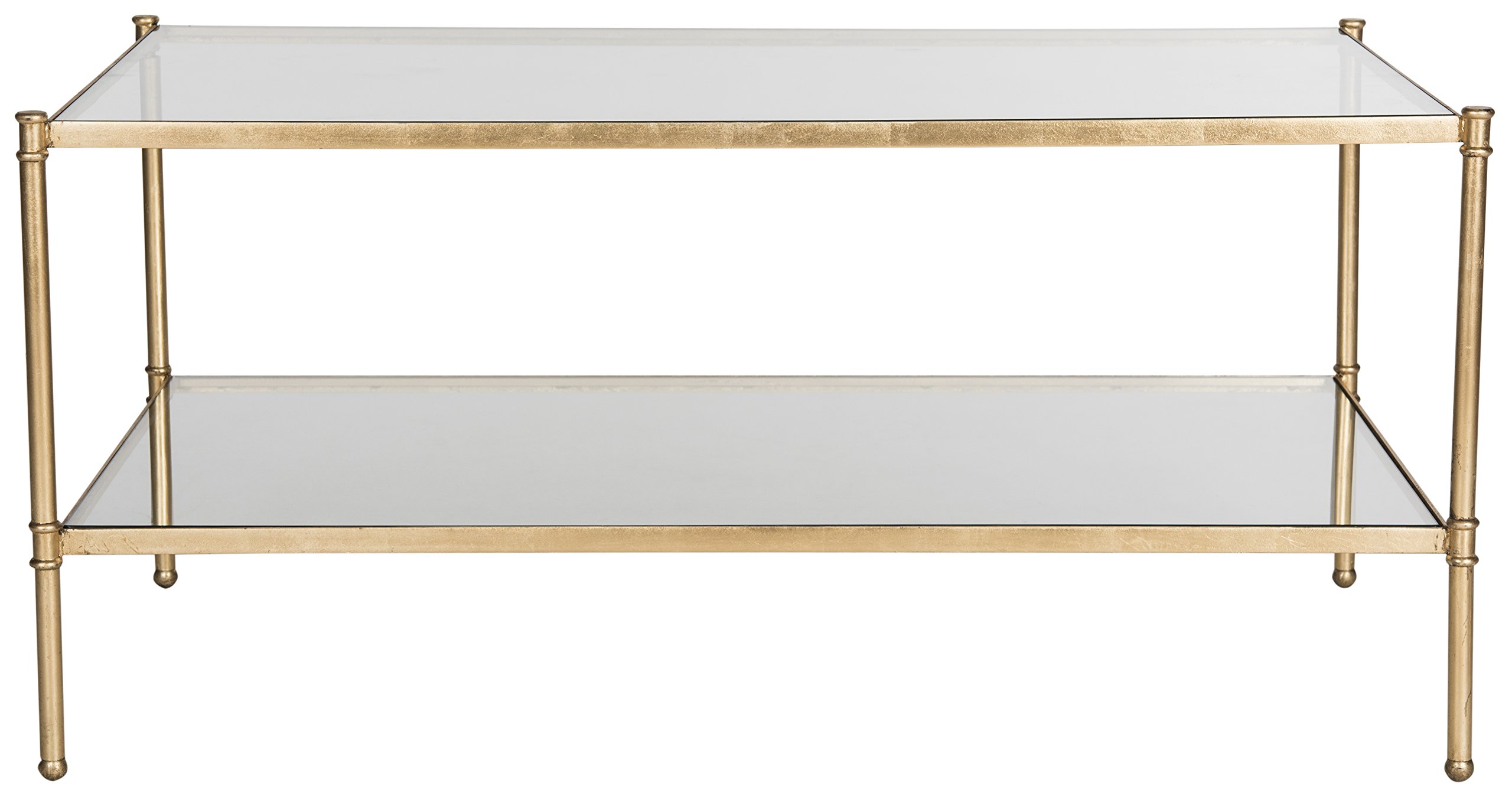 Amazon.com: Safavieh Home Collection Aslan Gold Coffee Table