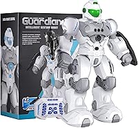 SONOMO RC Robot for 6-9 Year Old Boys - Gesture Sensing, Programmable, Singing Dancing Robot Toy (White)