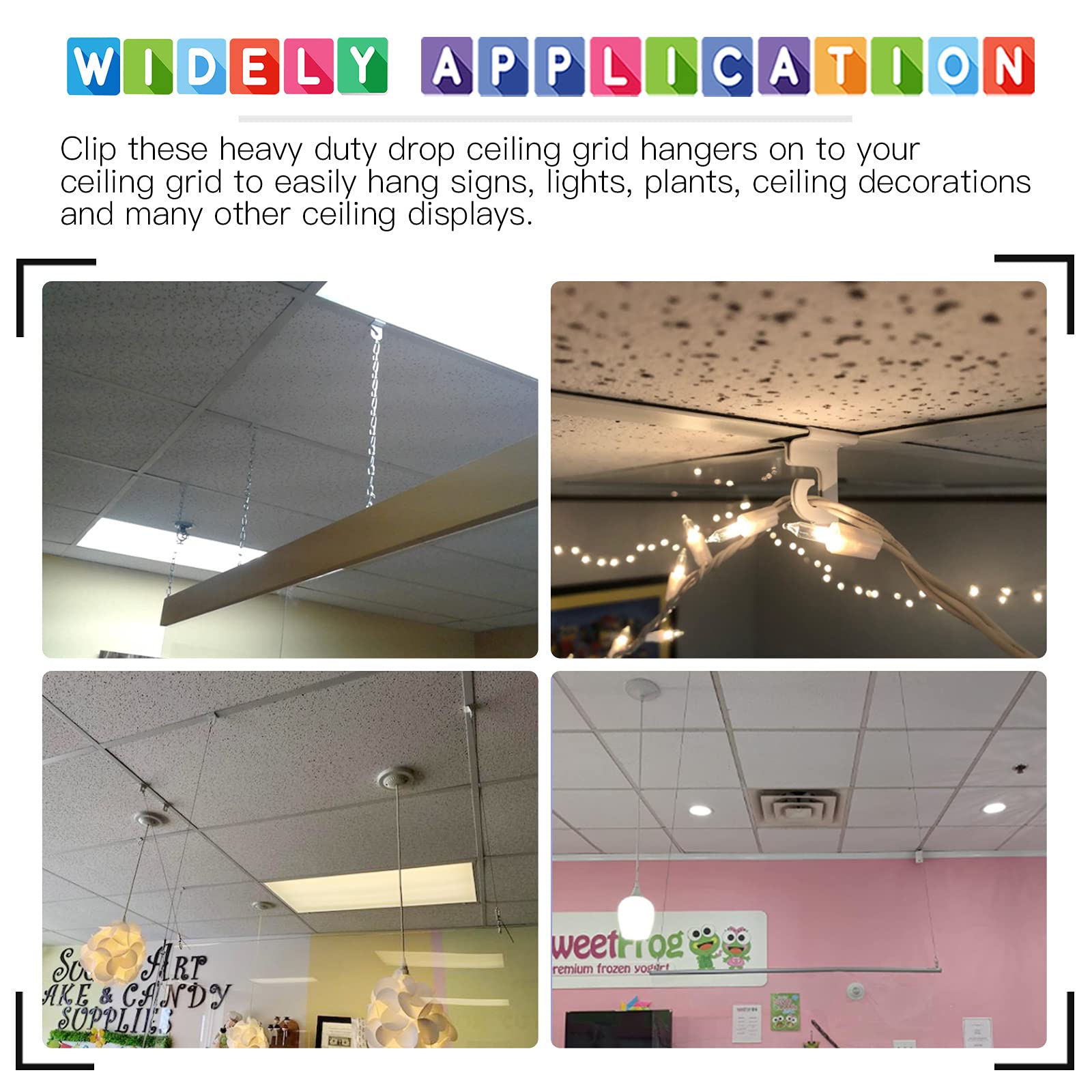 Drop Ceiling Hangers Decoration Stylish Ceiling Décor & Accessories