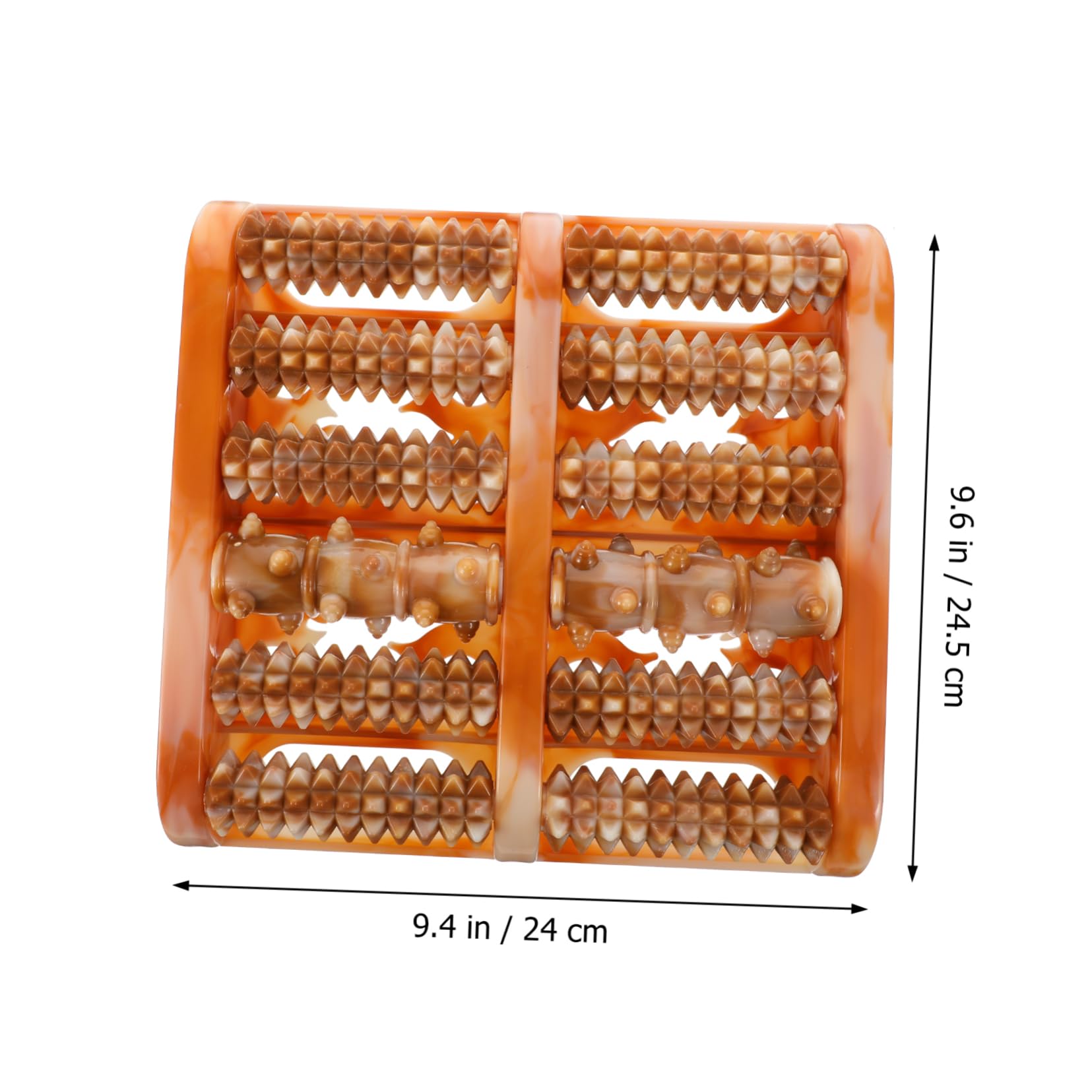 Yardenfun Rodillo de Masaje para Pies de Madera Masajeador de Reflexología Portátil Herramienta de de para Pies para Relajar y Revitalizar