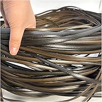 Vista 12 de Kit de reparación de ratán de plástico para muebles de mimbre 17.64 oz (196.9 ft) material de reparación de ratán sintético para cesta de mesa