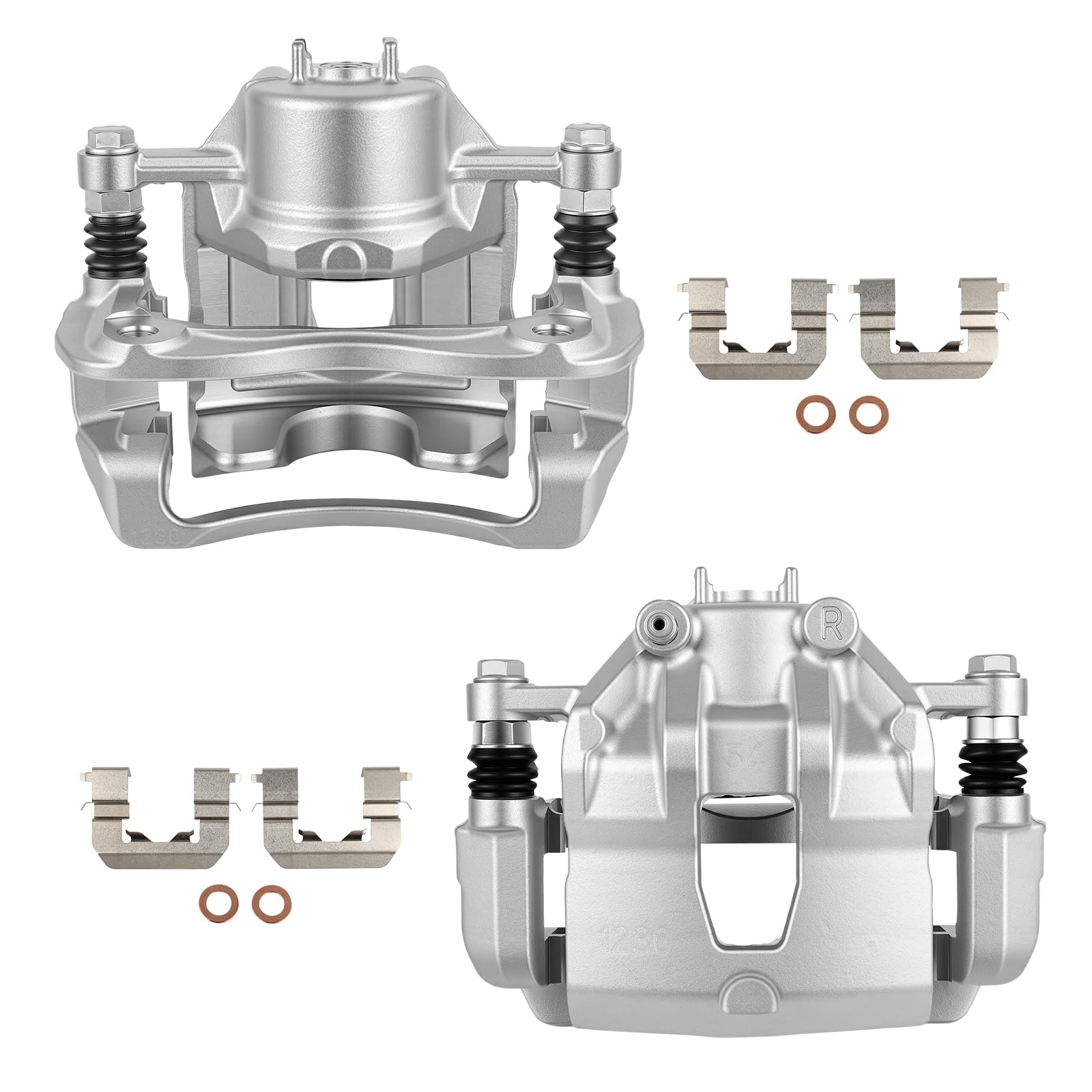 SCITOO Front Left &amp; Right Disc Brake Calipers With Bracket 19B6794 19B6795
