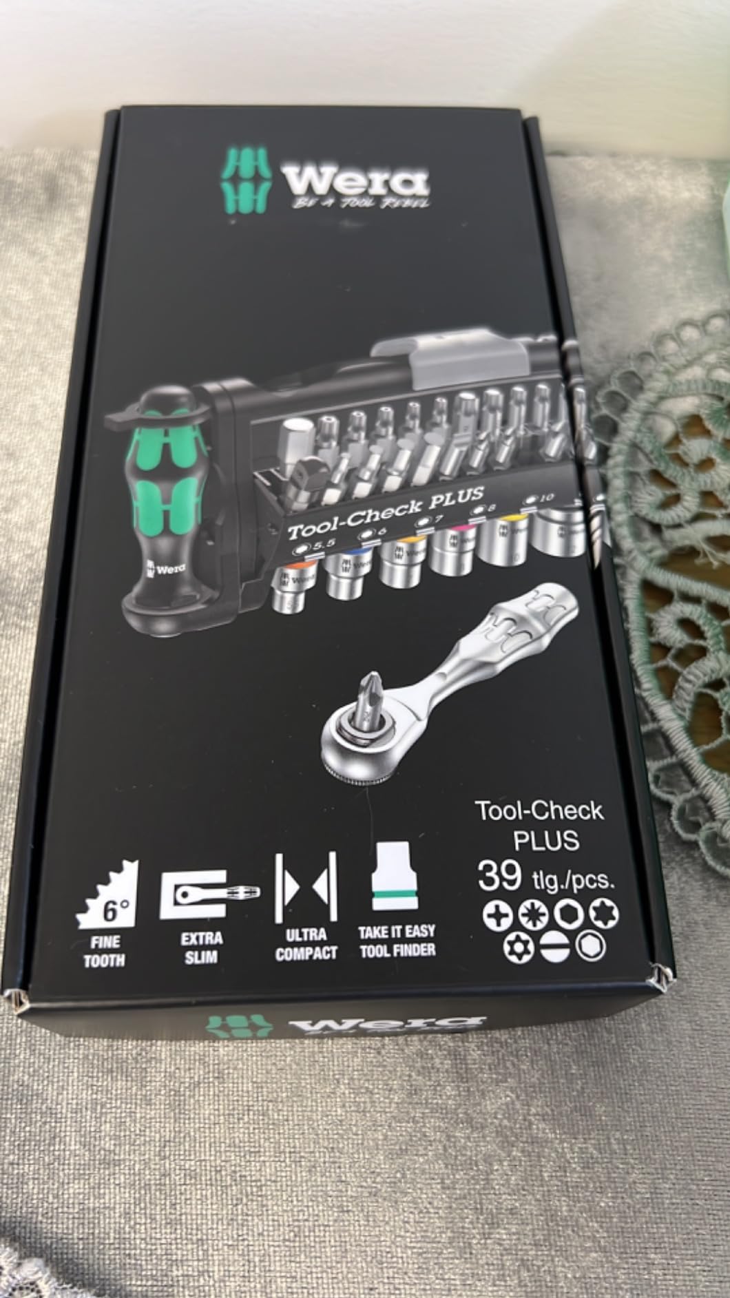 Wera 056490 Tool-Check Plus Bit Ratchet Set with Sockets - Metric photo review