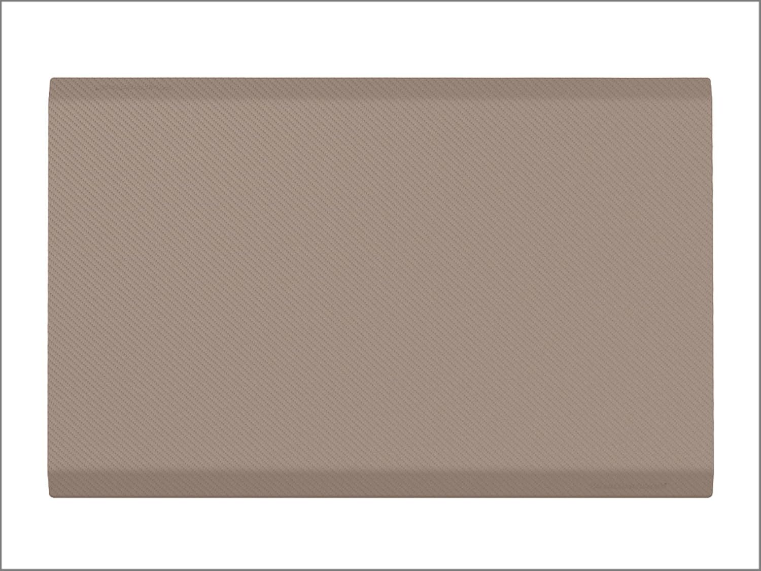 WeatherTech ComfortMat Connect Cushioned Non-Slip Waterproof Anti-Fatigue Mat 24" x 36" Middle Mat, Carbon Fiber, Tan