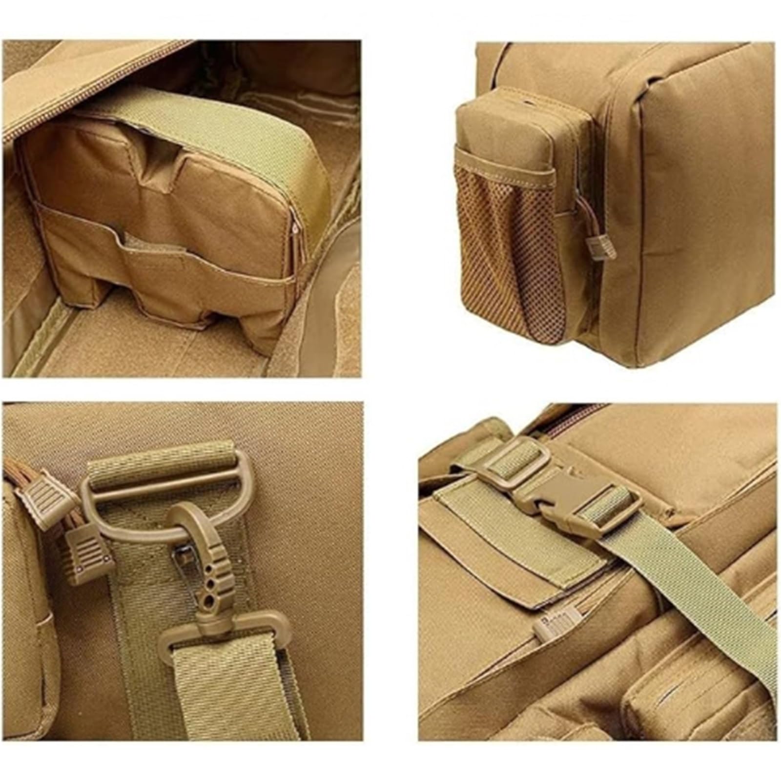 Funda Blanda para Rifle de Caza, Bolsa Táctica Acolchada para Escopeta Doble, Bolsa Táctica Funda para Arma con Correa de Hombro Bolsa de Transporte Vaina para Caza Disparando