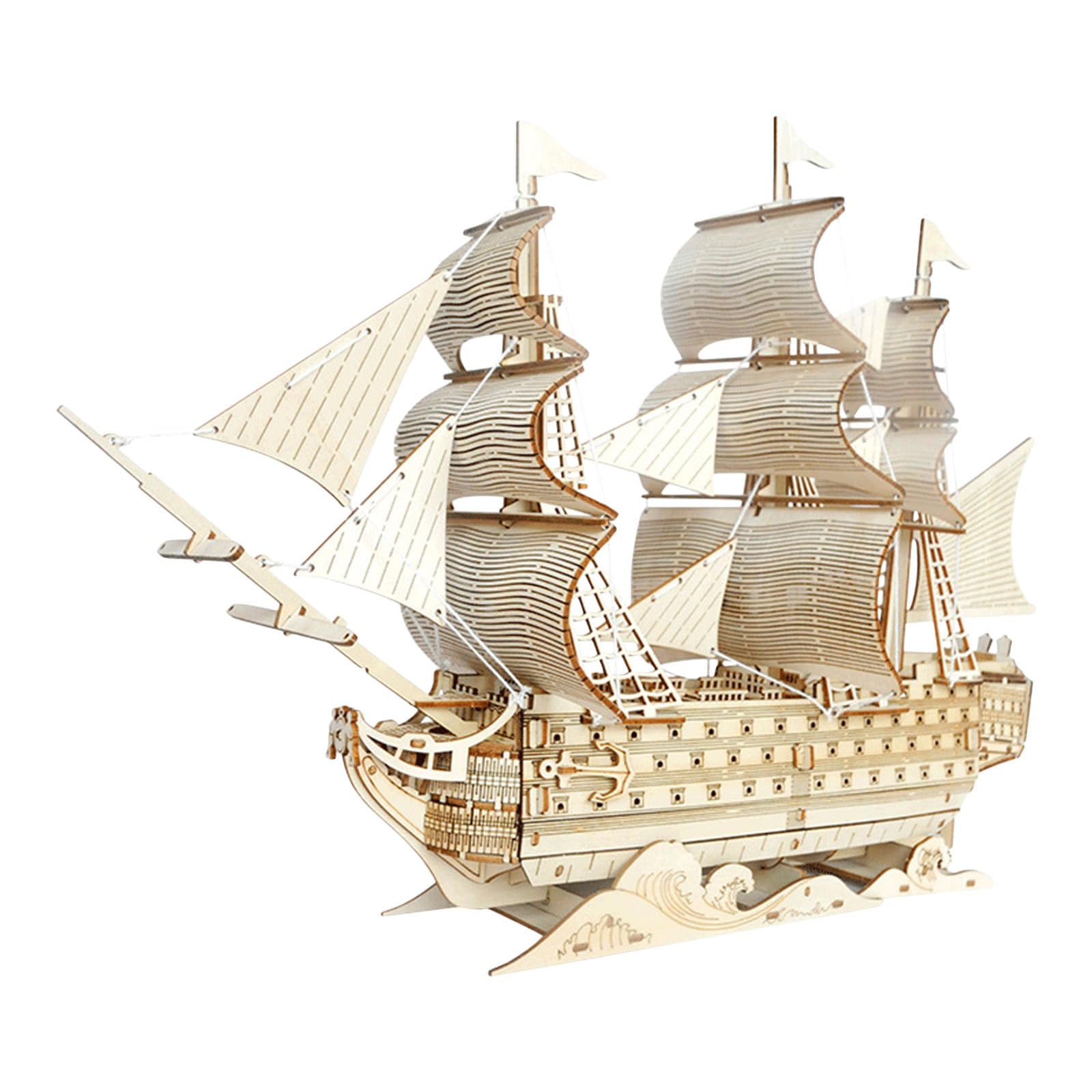 Amazon | TEHAUX 模型船 1セット - 大人向け3D木製パズル