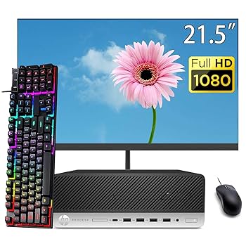 Windowsデスクトップ HP ProDesk 600 G3 SFF Core i5 6500 8GB Amazon.com: HP ProDesk 600 G3 SFF Desktop Computer with 21.5