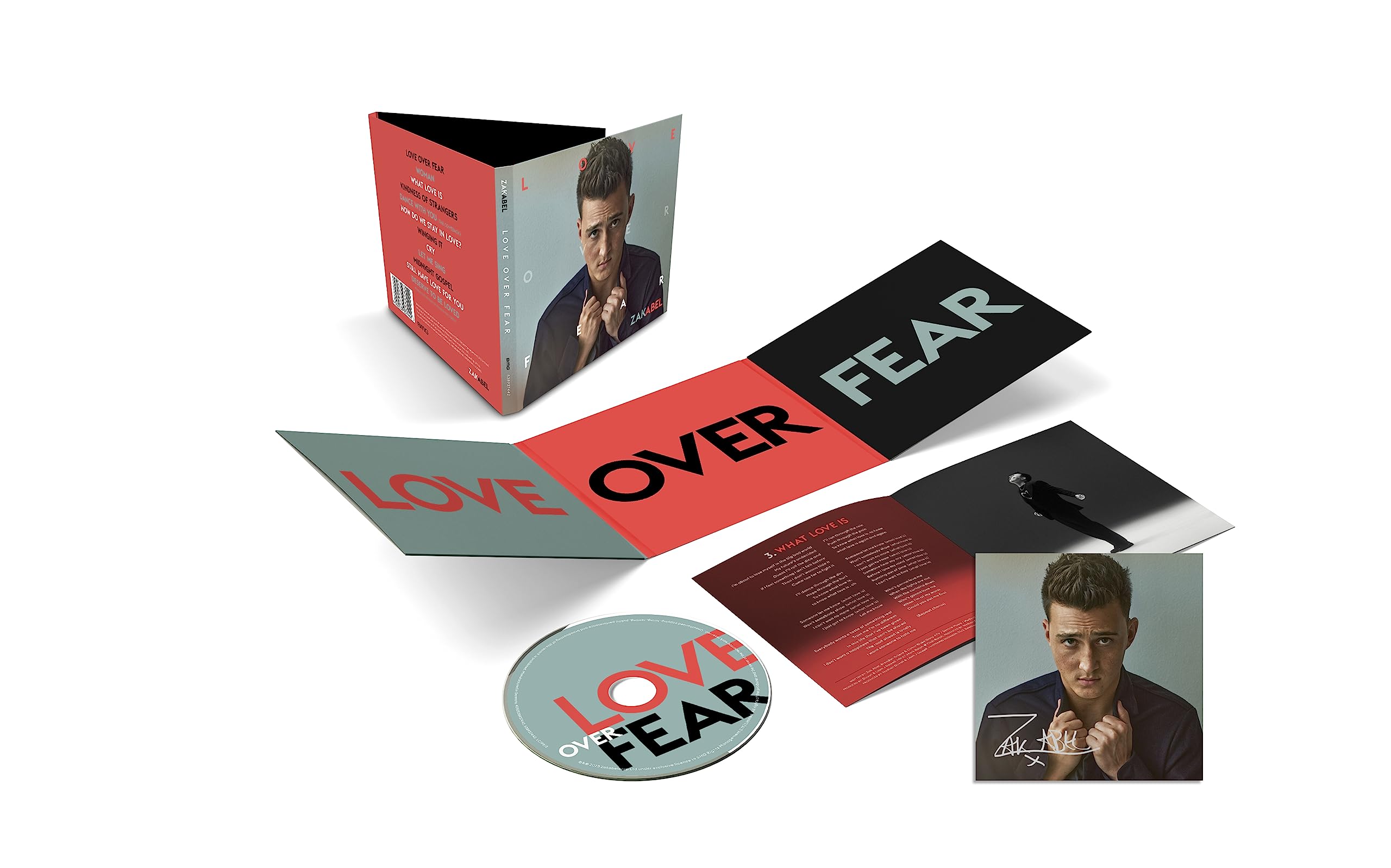 Love Over Fear (Includes Signed Insert), Zak Abel, New