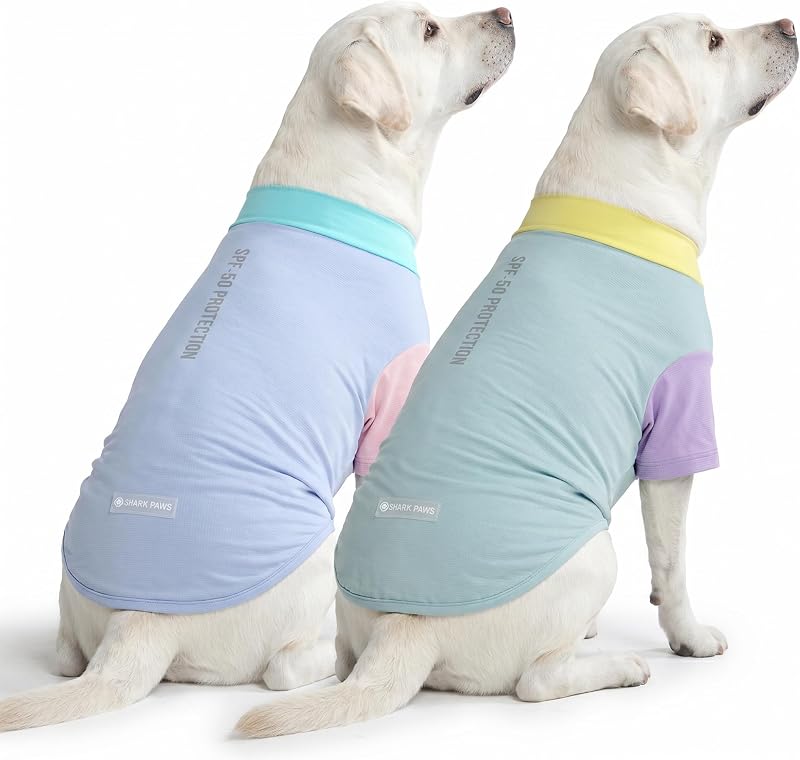 Camiseta para Cães Spark Paws com Proteção UV e SPF 30