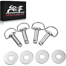 VPZMT Harley Fasteners Hard Saddle Bags Mounting Pin Stud Bolts Compatible with Harley Davidson Touring Softail Road King Electra Glide FLHX FLHR FLHS All Years