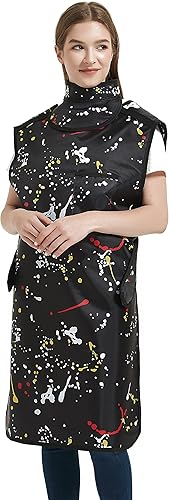 Miniatura 9 de SHINRAY Delantal de plomo de rayos X de 0.5mmpb para rayos X con cuello de escudo tiroideo, bata de plomo, escudo dental de rayos X