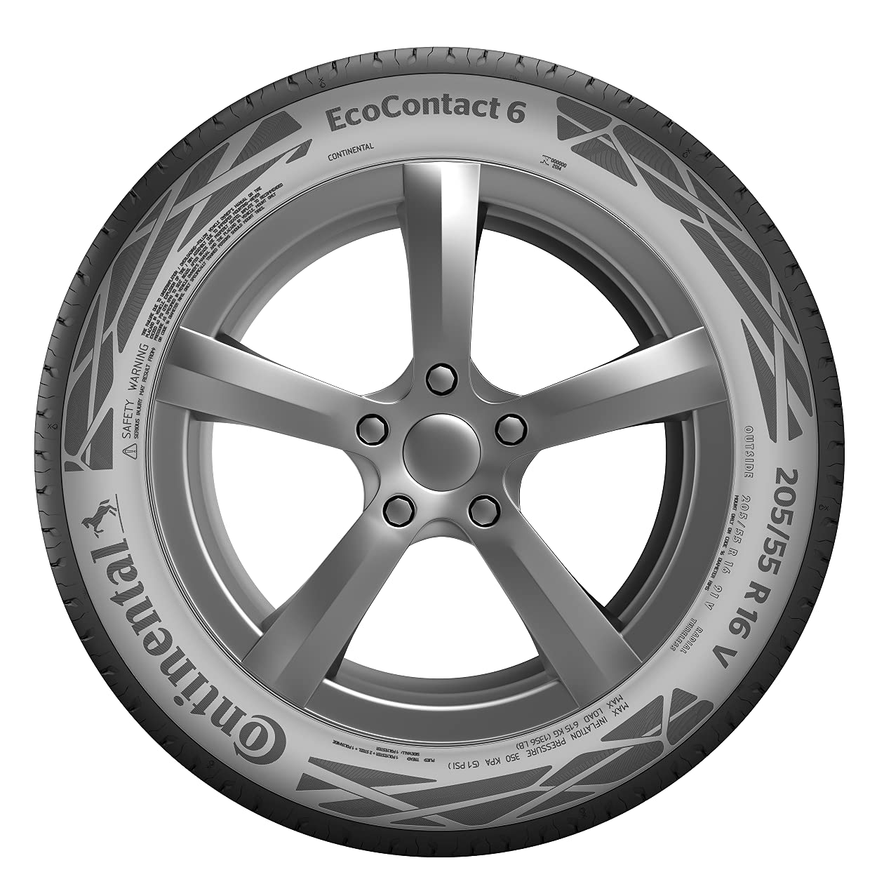 CONTINENTAL-1756514 86T ECO CONTACT 6 -B/B/-Summer Tires