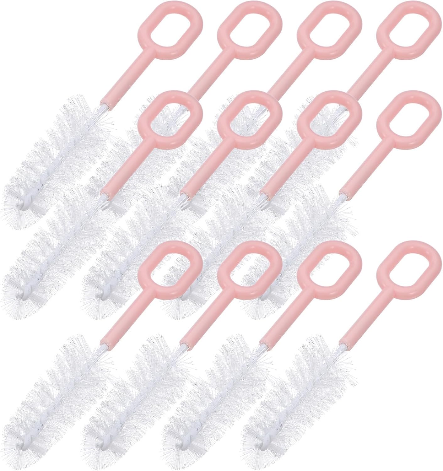 20pcs Nylon Baby Bottle Nipple Cleaning Brush for Daily Use