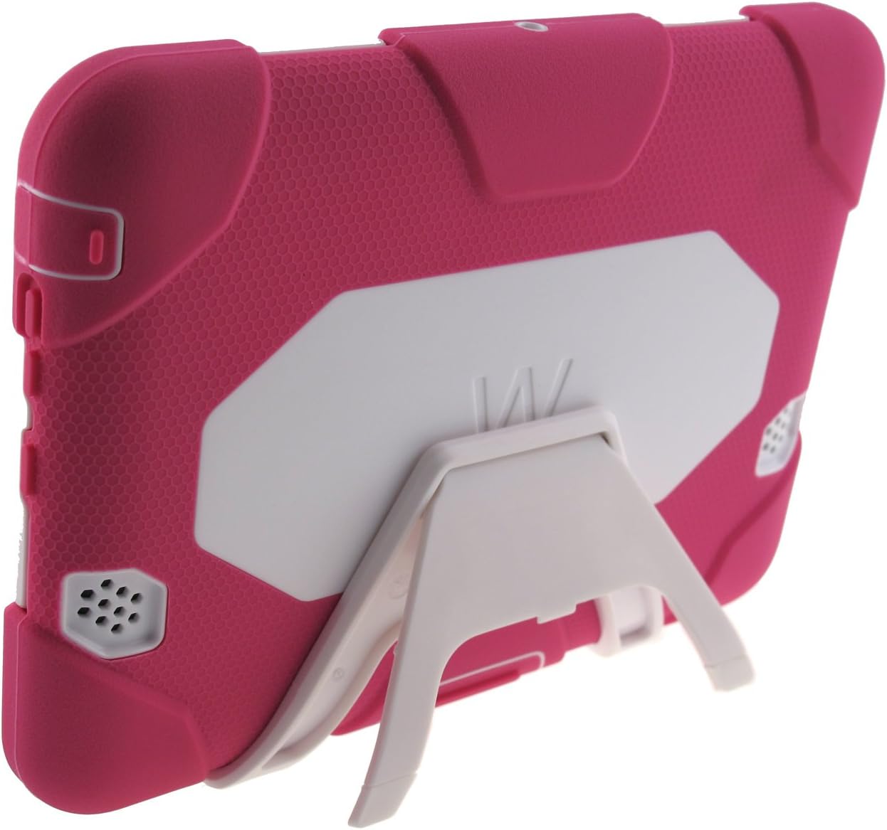 Kindle Fire HD 7 Case Cover (only Fits the 2012 Model HD Version) (Pink/white)