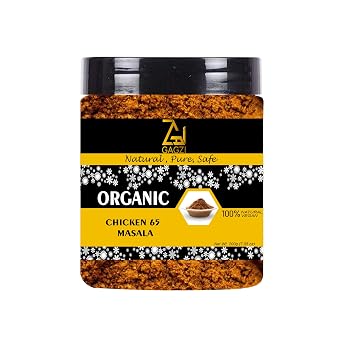 GAGZI All Natural Organic Spices Chicken 65 Masala 200 Gram | Vegan, Plant Based, Gluten Free Packing May Be Vary Pack Of 1
