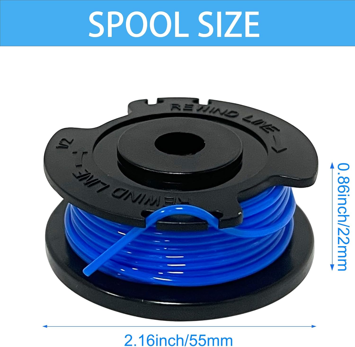 6PC 88524 88532 51484 Trimmers Replacement Spools view 7
