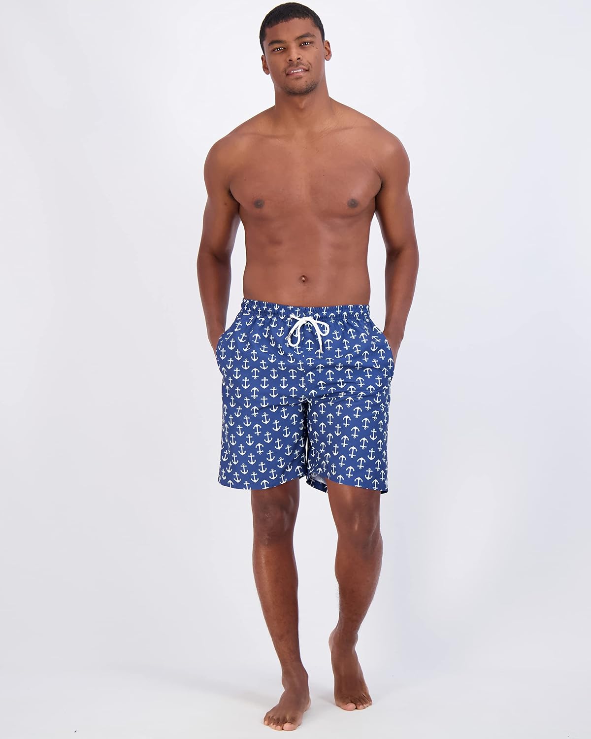 3 Pack Men's 7" Quick Dry Swim Trunks Mesh Lined Beach Board Shorts Pockets | Available In Big & Tall, Bathing Suit, Swimwear, Pool, Surf, Vacation, Travel, Drawstring, Breathable, Lightweight Polyester