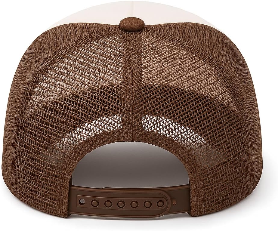 Baseball Trucker Hat for Women, Mesh Back Cap