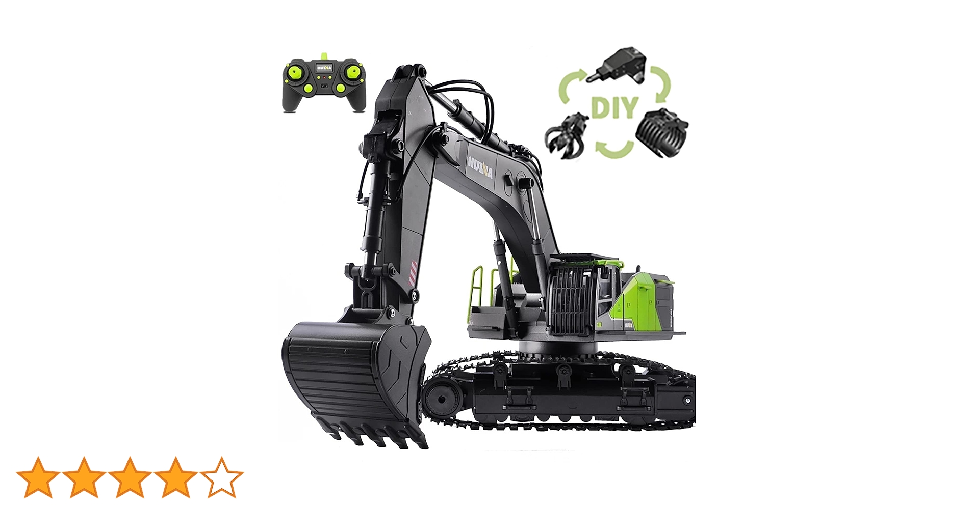 Amazon.co.jp: 易啓来 令和4年8月最新型 合金版 rcショベルカー