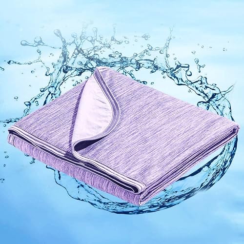 Marchpower Manta refrescante para niños que duermen con calor, manta Arc-Chill Cool con diseño de doble cara, fibra de enfriamiento japonesa que