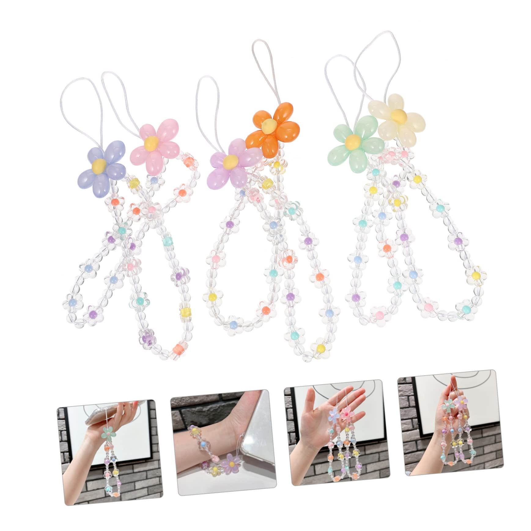 Mikikit 18pezzi Decorativi Per Smartphone Accessori Per Tracolla e Decorazione