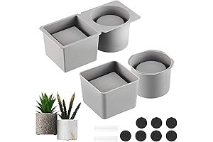 Silicone Mold for Concrete Flower Pots: Sculptural Elegance for Your Garden