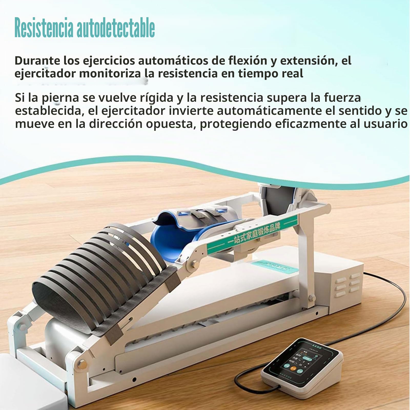 Nueva Máquina CPM para Ejercitar Rodillas y Piernas, Entrenador de Rehabilitación de Rodillas, Ajustable de 0 a 140°, para Rigidez Articular y Postfractura