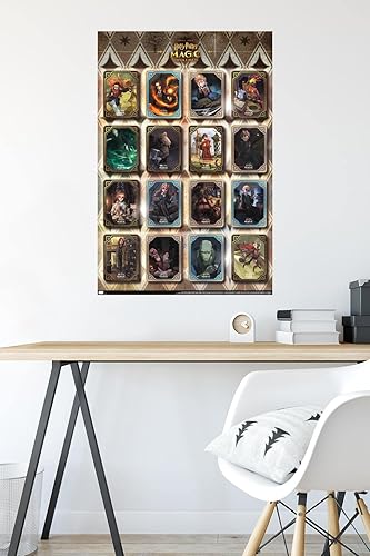 Miniatura 4 de Trends International Harry Potter Magic Awakened - Póster de pared de rejilla, 34 pulgadas de largo x 22.4 pulgadas, versión sin marco