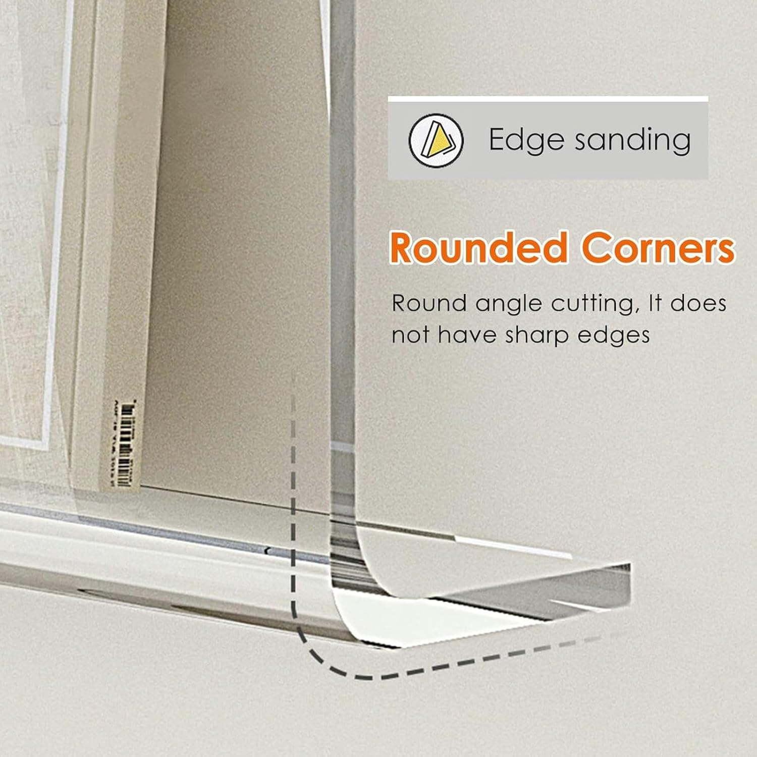 2 Pack Wall Mount Magazine Holder for Bathroom, Clear Acrylic Hanging Bookshelf Literature Storage Rack for Office Home, Brochure File Display Shelf