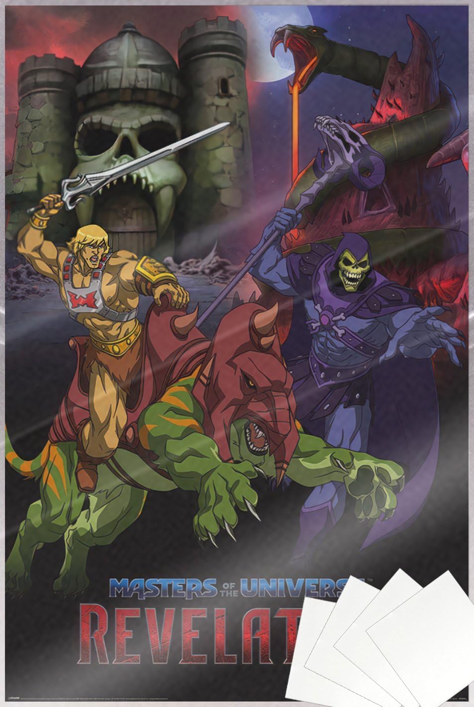 Masters Of The Universe: Revelation - TV Show Poster (Good Vs. Evil) (Size: 24" x 36") (Laminated Poster & Strips)