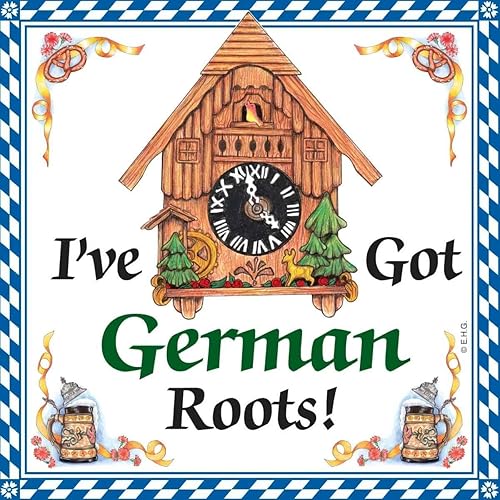 Imán de cocina de Essence of Europe Gifts I've Got German Roots Imán de cocina de Essence of Europe Gifts I've Got German Roots