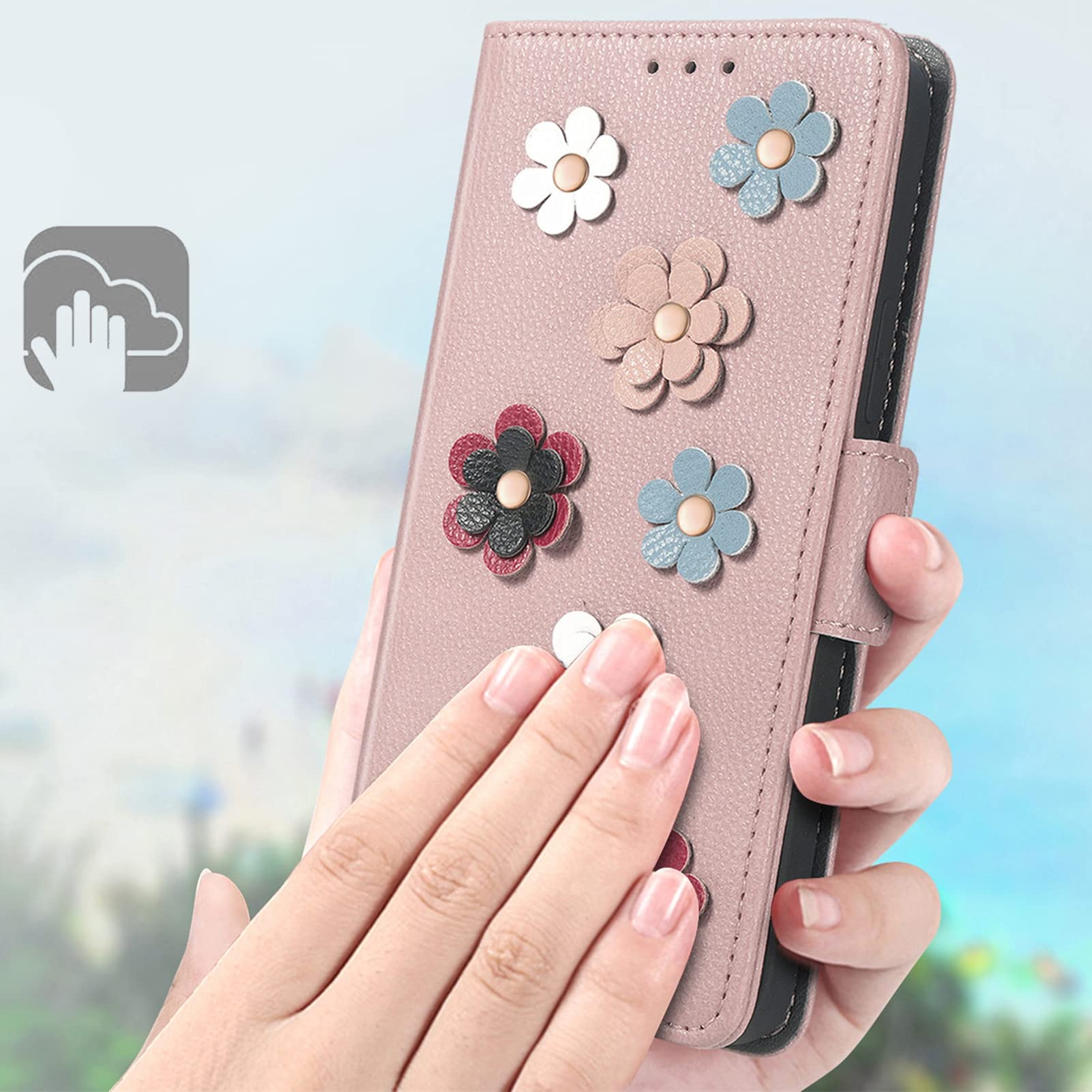 Jasonyu Cover per Sony Xperia 1 VI Flip Custodia in Pelle PU, Cover a Libro Portafoglio, Funzione Supporto, Magnetica, Slot Schede, TPU Bumper Caso Custodia per Xperia 1 VI (Blu