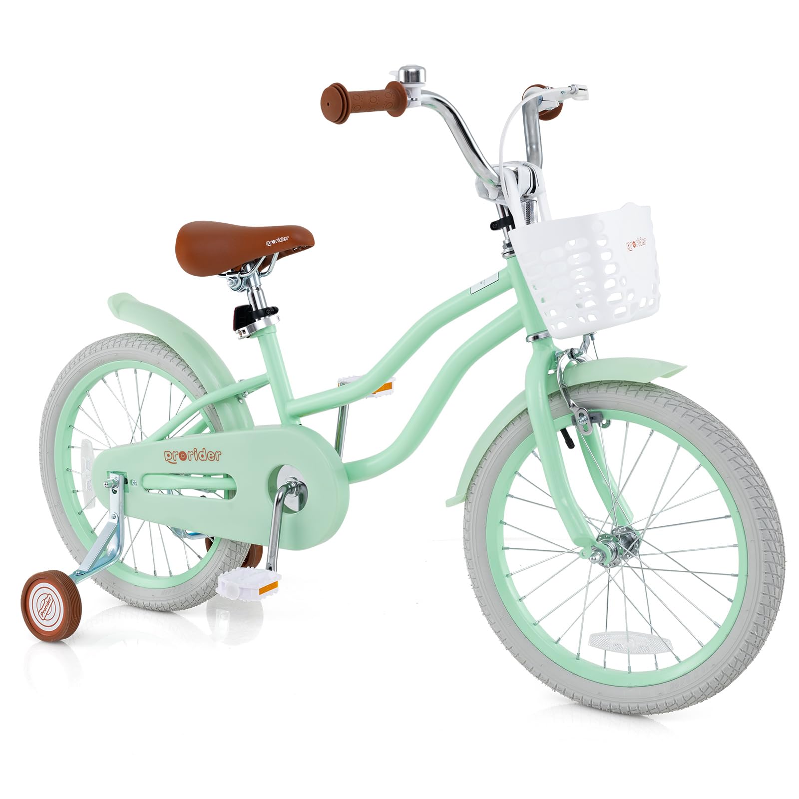 BABY JOY Kids Bike, 12 14 16 18 20 Inch Boys Girls Bike w/Removable Basket