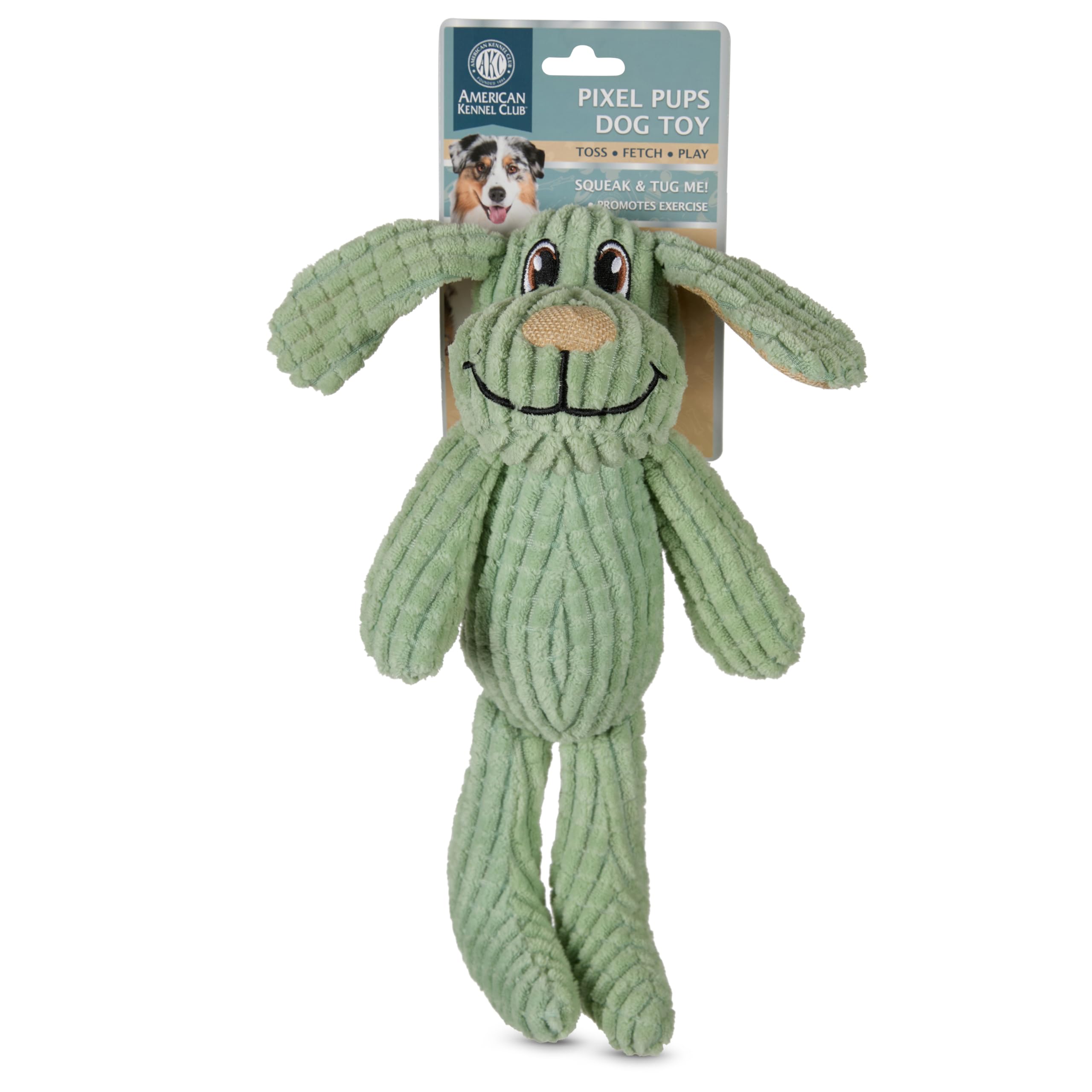 Pet Supplies : American Kennel Club Pixel Pups Dog Toy – Soft
