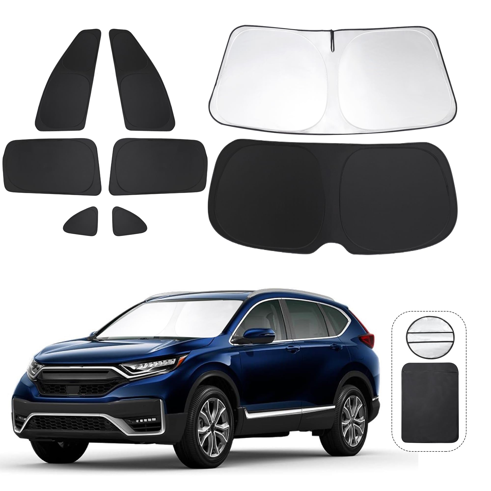TINGLU Window Shades for Honda CR-V