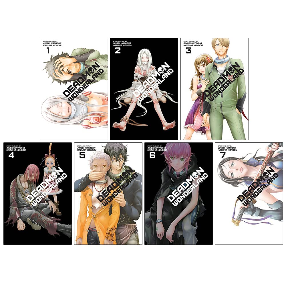Sponsored Ad – Deadman Wonderland Volume Collection 1-7 Books Set By Jinsei Kataoka