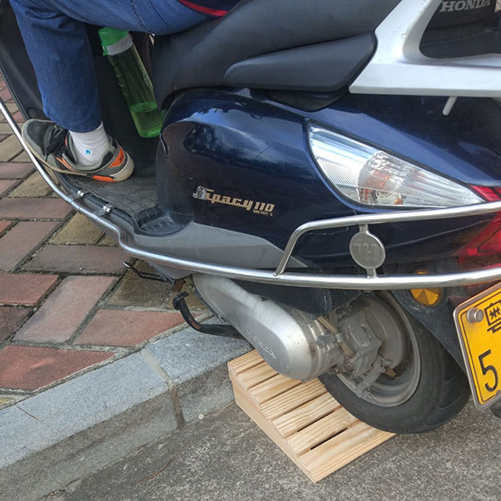 Buy YXXDP Motorcycle Curb Ramp 6 7 8 Inch Rise, Mobility Scooter Door ...