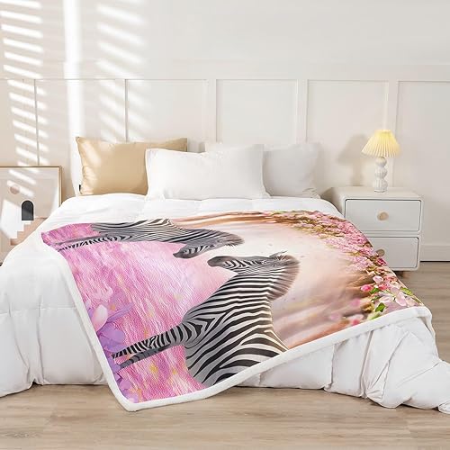 Miniatura 10 de Manta de unicornio para niñas pequeñas, manta Kawaii de unicornio, regalos para niñas y niños, manta de vellón de unicornio rosa mariposa, galaxia,