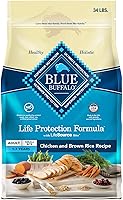 Vista 23 de Blue Buffalo Life Protection Formula Alimento Seco para Perros Adultos, Ayuda a Desarrollar y Mantener Músculos Fuertes, Hecho con Ingredientes