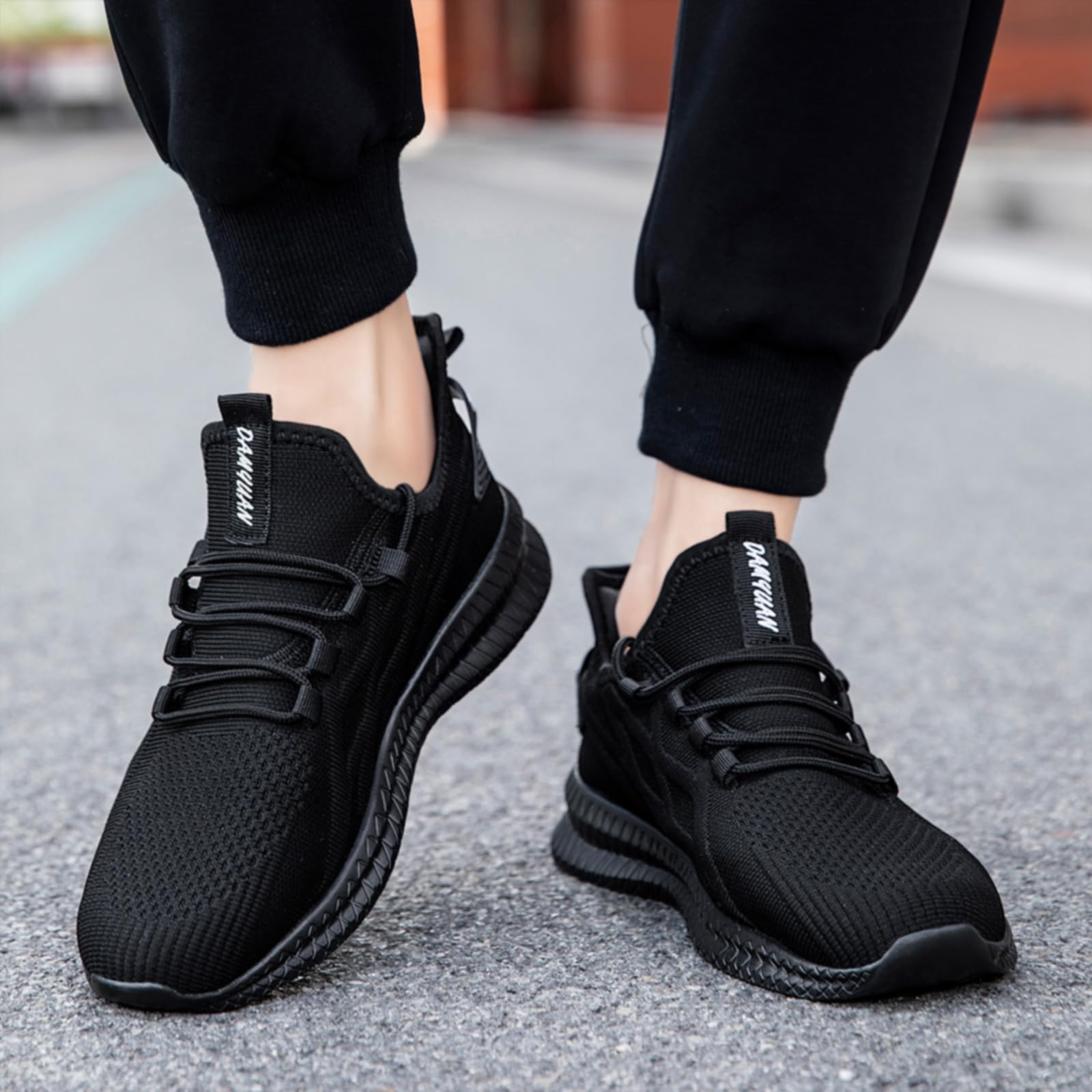 Oltyutc Zapatillas de Running para Hombre Transpirables Running Zapatos para Correr Gimnasio Deportives Transpirables Atlético Trekking Ejército