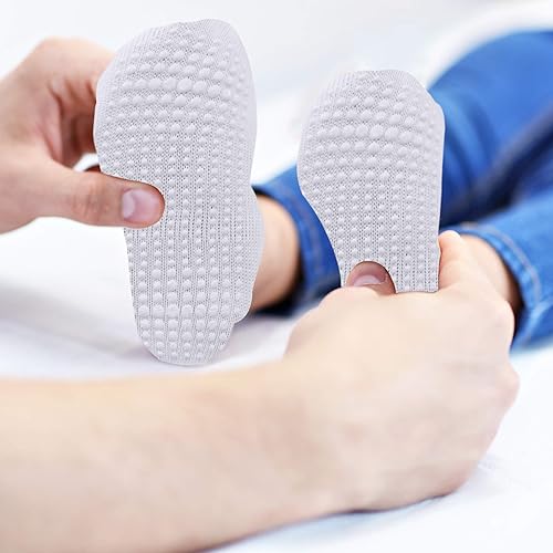 Miniatura 6 de Duufin 16 pares de calcetines de agarre para niños pequeños con agarre, calcetines de tobillo para niños