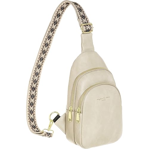 INICAT Small Sling Bag Fanny Packs Crossbody Bags Gifts for Women Men
