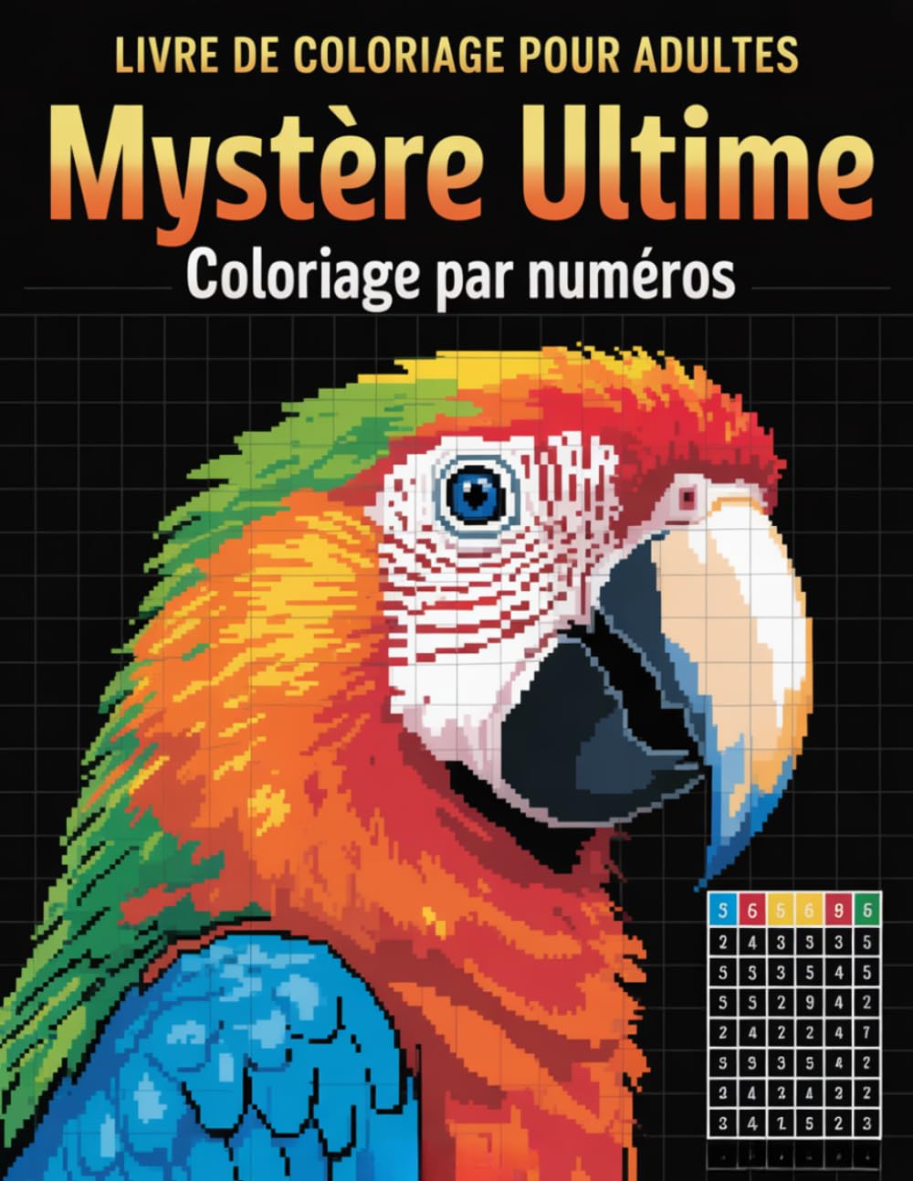 Mystère ultime Coloriage par numéros Livre de coloriage pour adultes: Coloriage par numéros mystère pour adultes avec des dessins cachés à découvrir