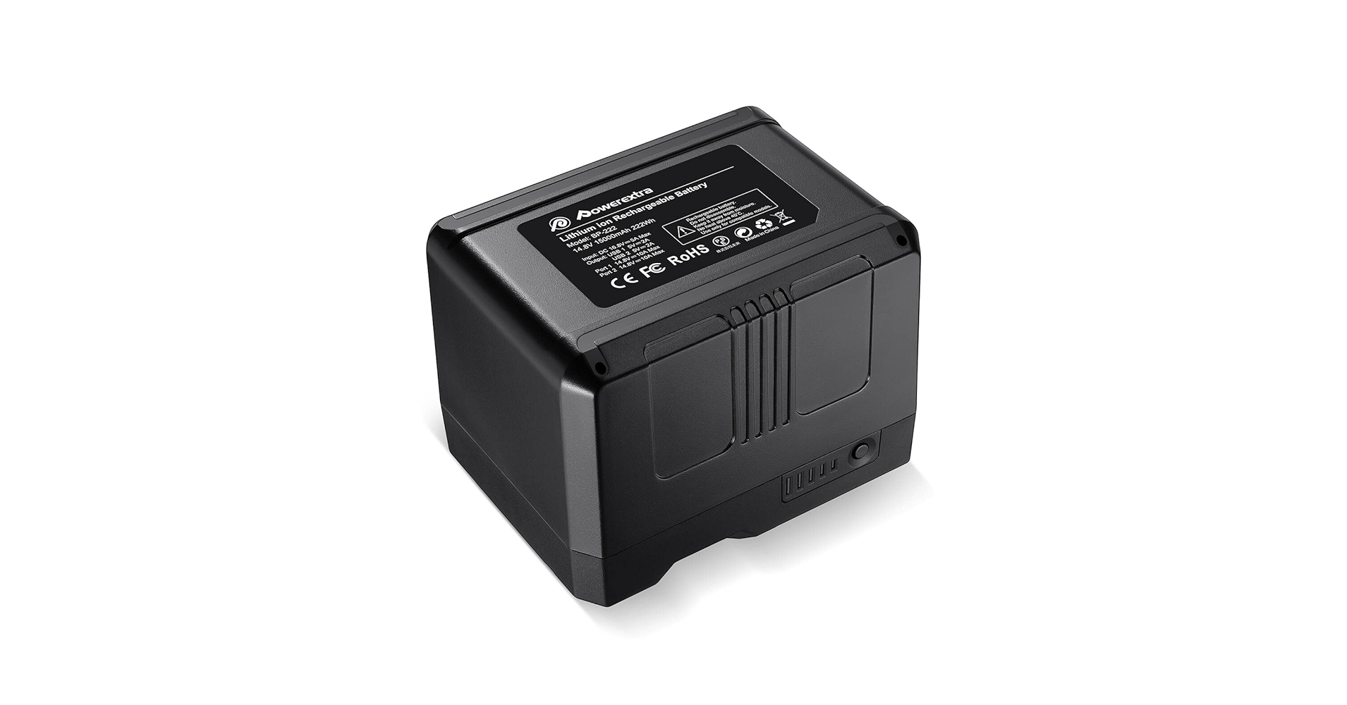 Amazon.com: Powerextra V Mount/V Lock Battery - 222Wh 14.8V