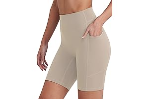 Cream Feeling Athletic Women's Workout Shorts