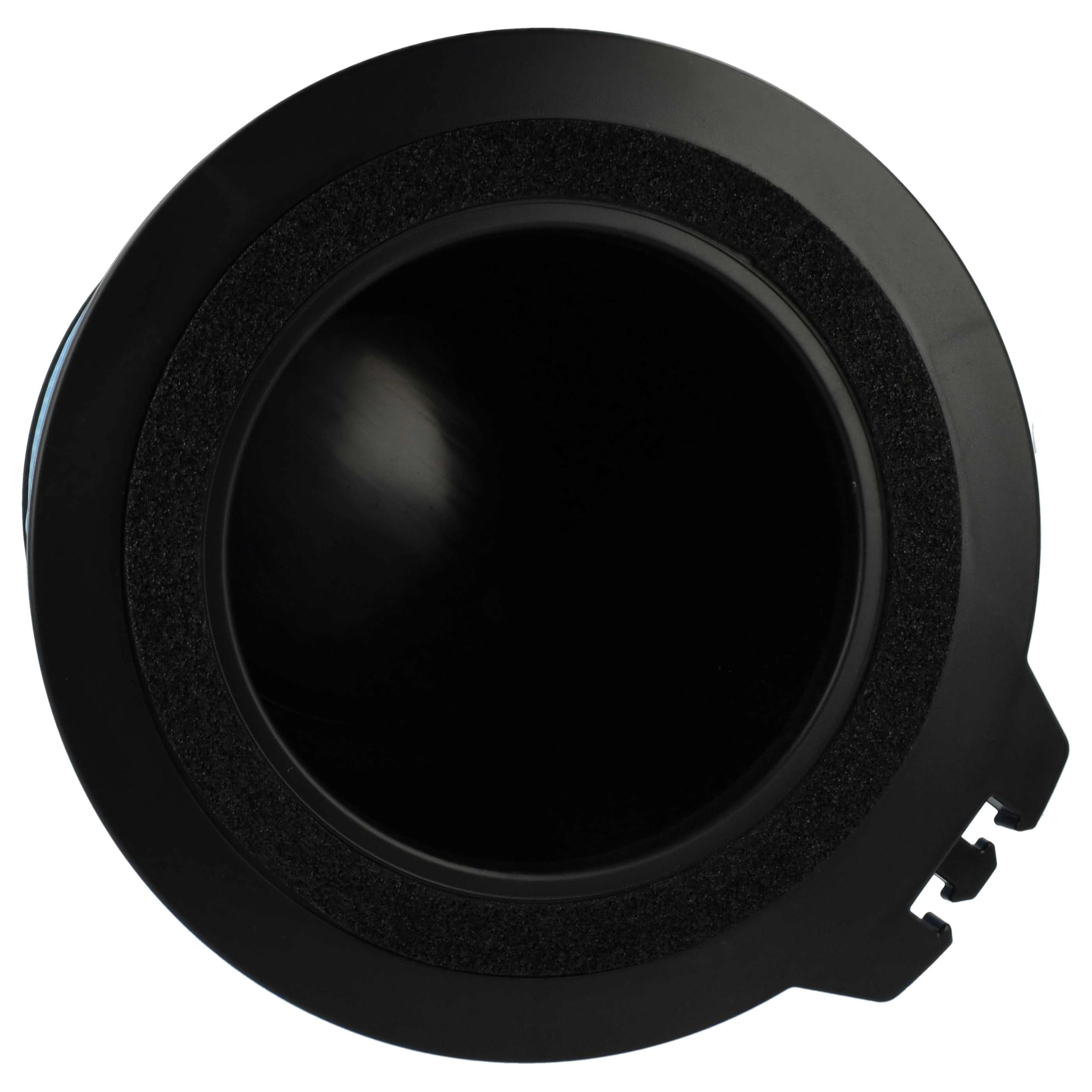 vhbw 4 x H12 filtry kompatybilne z Hoover 38290209 | 38290208, HHP30C011, HHP30C001 oczyszczacz powietrza – filtr zamienny z wbudowanym filtrem z węglem aktywnym