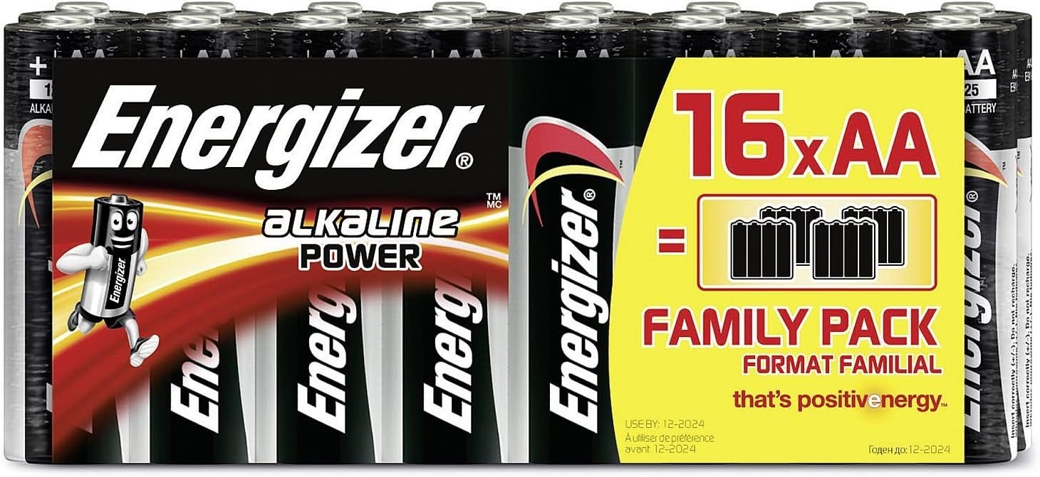 Energizer Max AA/E91 Batteries [Pack of 16] Amazon.co.uk Electronics
