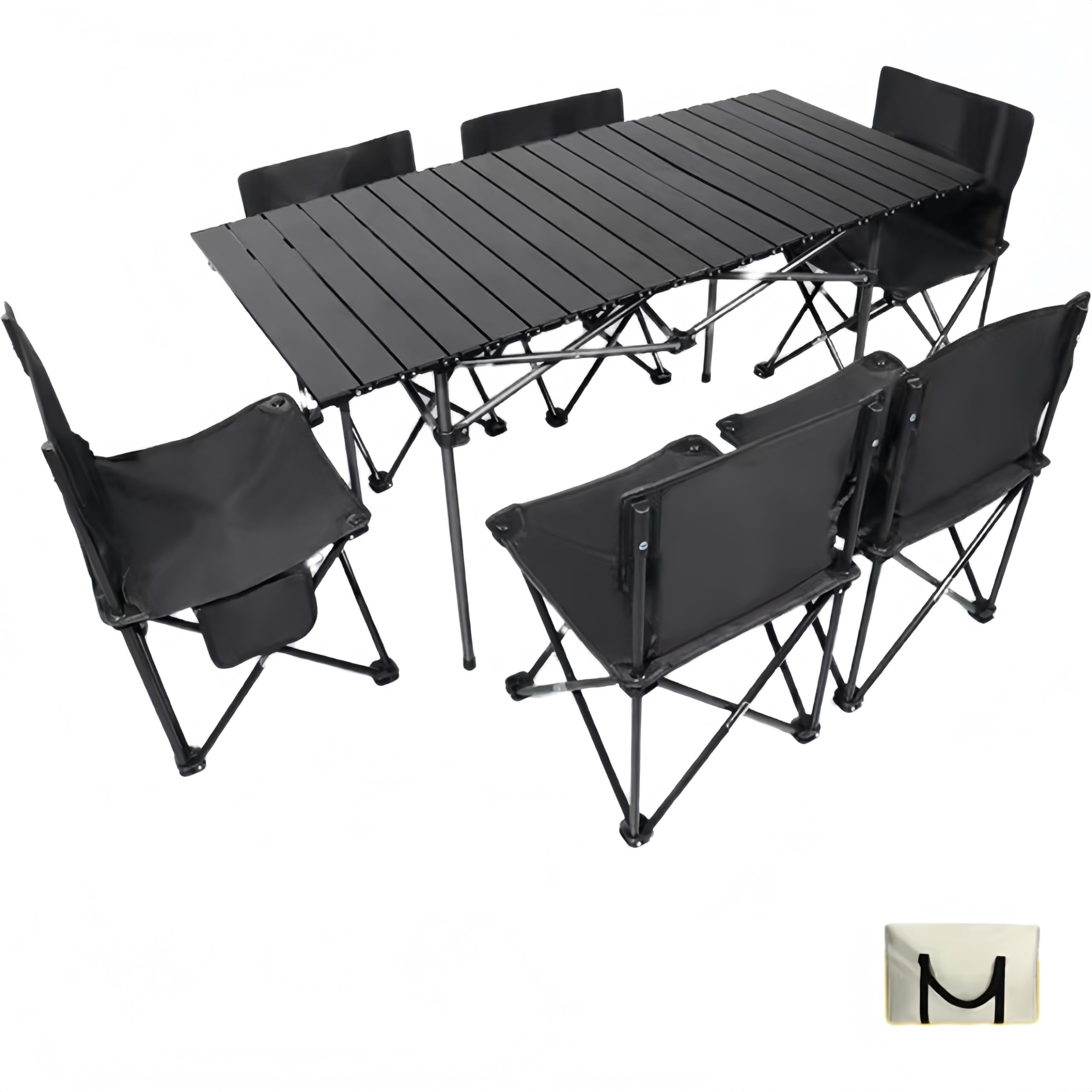 Amazon.co.jp: Hxuolue屋外用ピクニックテーブルと椅子のセット、超