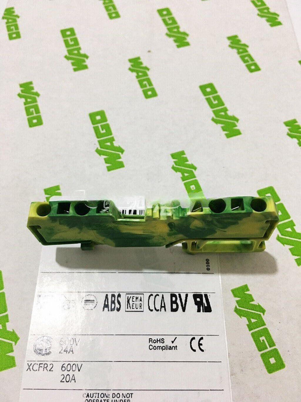 100PC 280-837 rail-mounted self-locking spring-loaded 4-wire protective earth